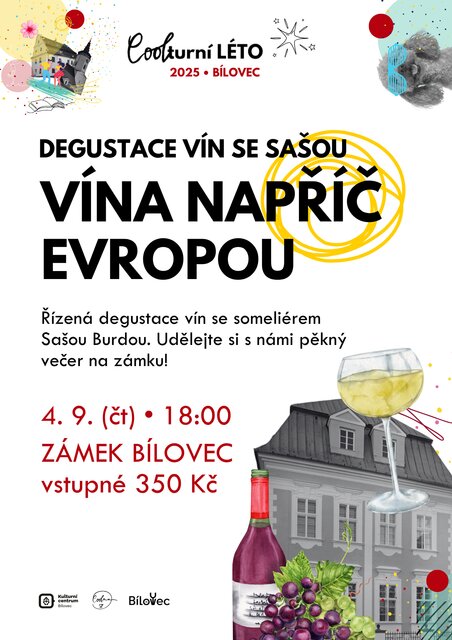VÍNA NAPŘÍČ EVROPOU • COOLturní léto 2025