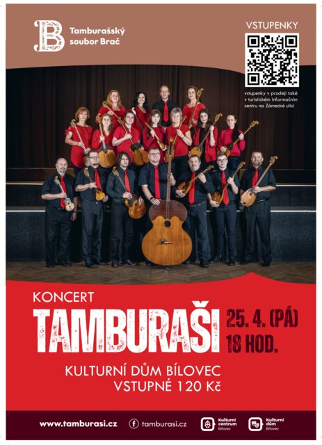 Koncert Tamburašského souboru Brač Studénka