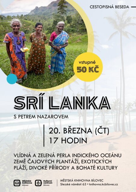 SRÍ LANKA — cestopisná beseda Petra Nazarova