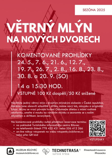 Větrný mlýn na Nových Dvorech