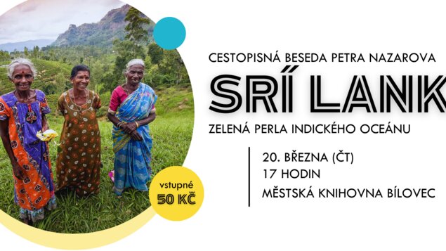 SRÍ LANKA — cestopisná beseda Petra Nazarova