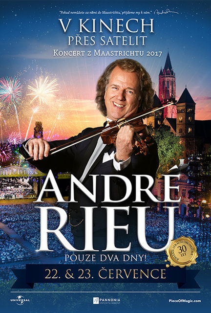 KINO: André Rieu - koncert z Maastrichtu 2017 