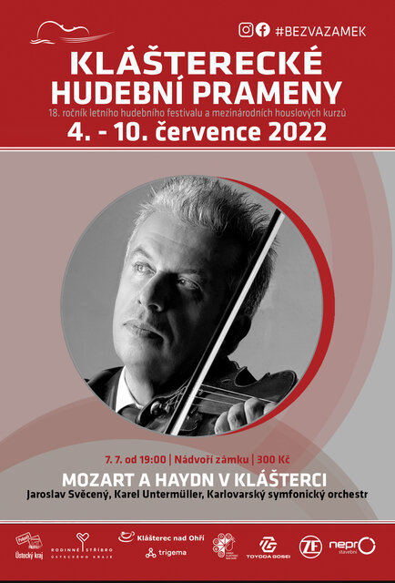 Mozart a Haydn v Klášterci - HUDEBNÍ PRAMENY 2022