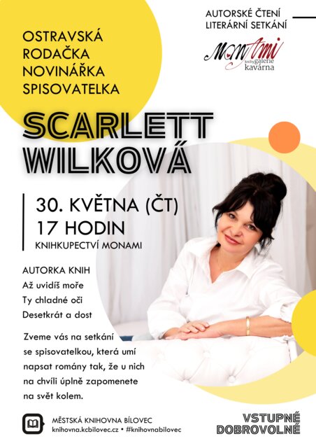 SCARLETT WILKOVÁ — literární setkání
