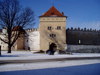 Vstupná veža do nádvoria hradu