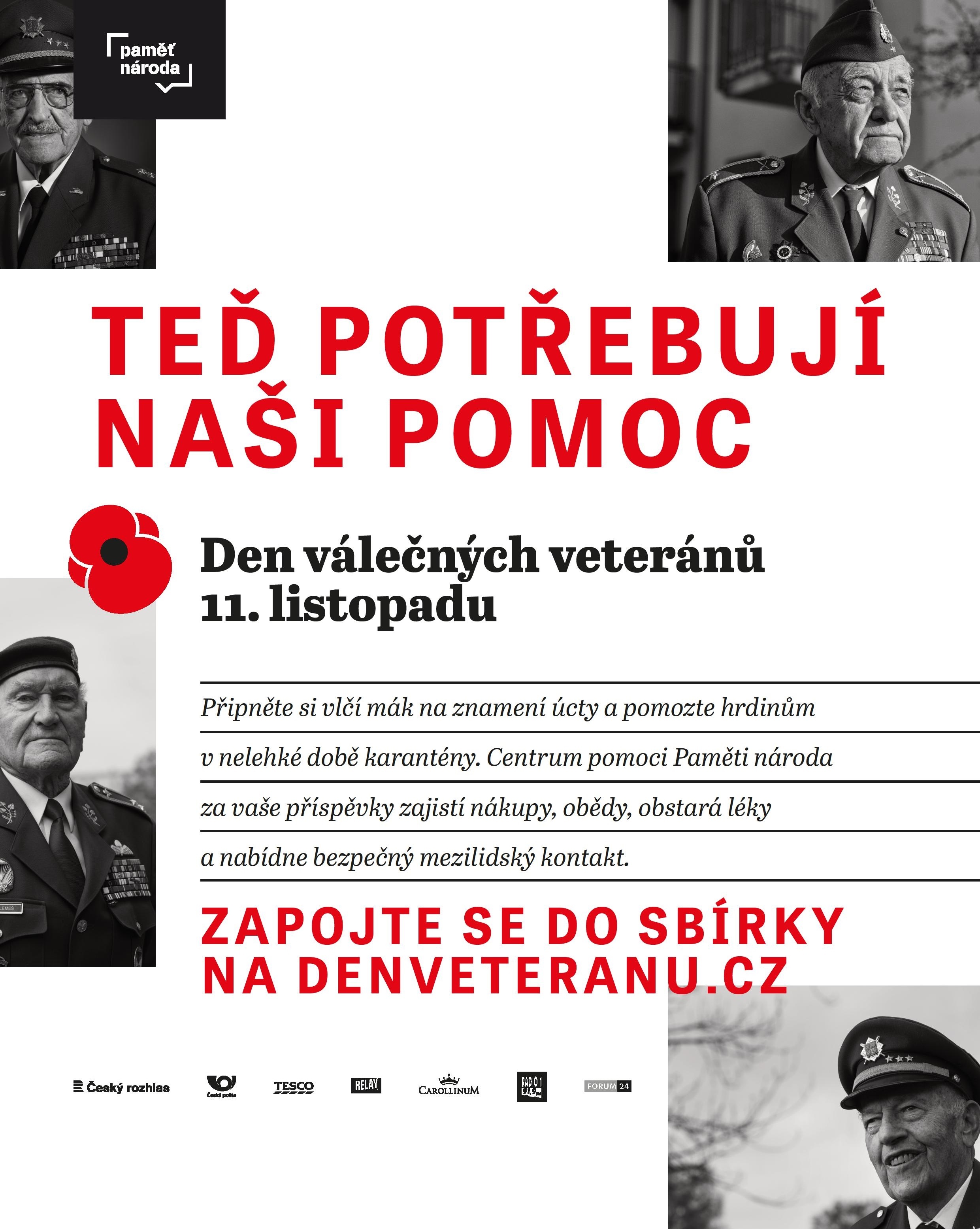 Plakát Dne veteránů