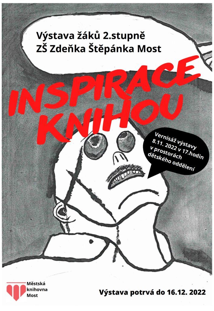 Výstava Inspirace knihou - plakát