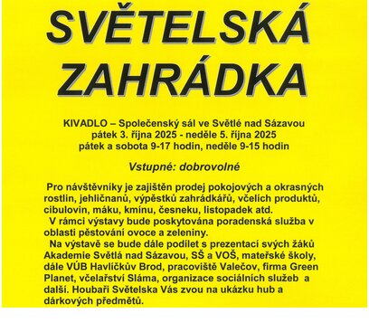 Světelská zahrádka