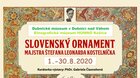 Slovenský ornament majstra Kostelníčka 