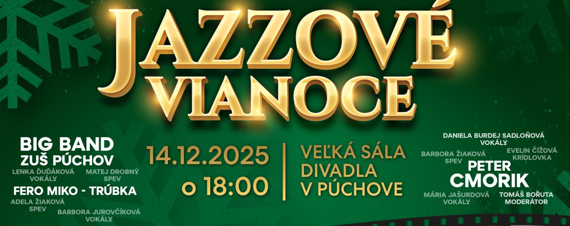 JAZZOVÉ VIANOCE 2025