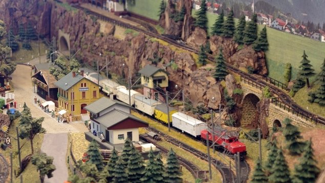 Výstava Železničních modelů a kolejišť