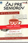 ČAJ pre seniorov - MAREC 2020