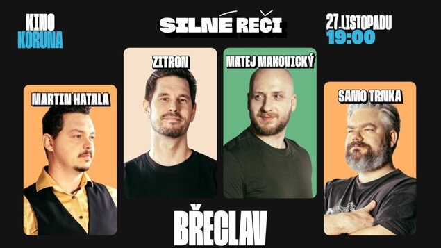 SILNÉ REČI Stand up comedy show 25