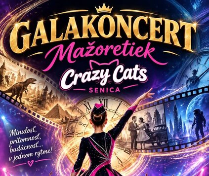 Galakoncert mažoretiek Crazy Cats