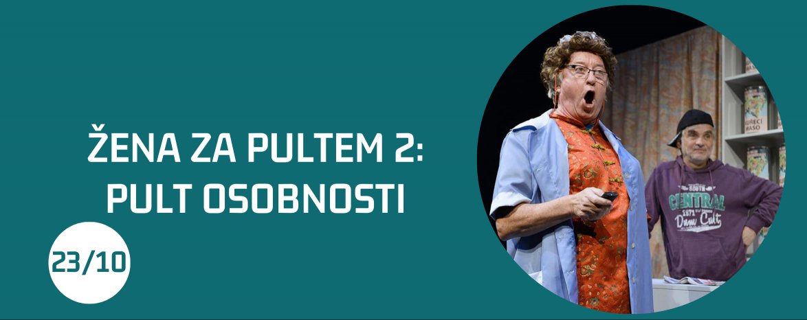 ŽENA ZA PULTEM 2: PULT OSOBNOSTI