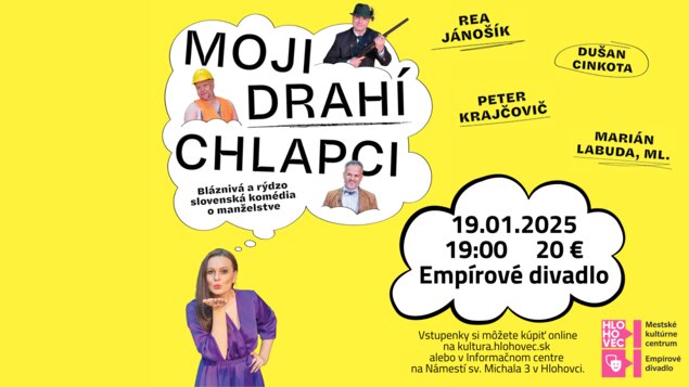 Moji drahí chlapci / Divadlo Máme v oku 