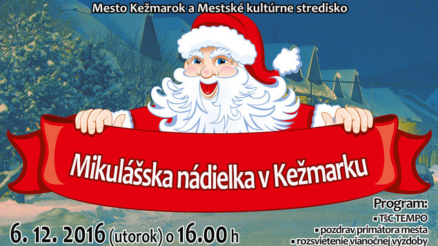 Mikulášska nádielka v Kežmarku 2016
