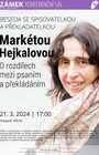 Markéta Hejkalová - O rozdílech mezi psaním a překládáním
