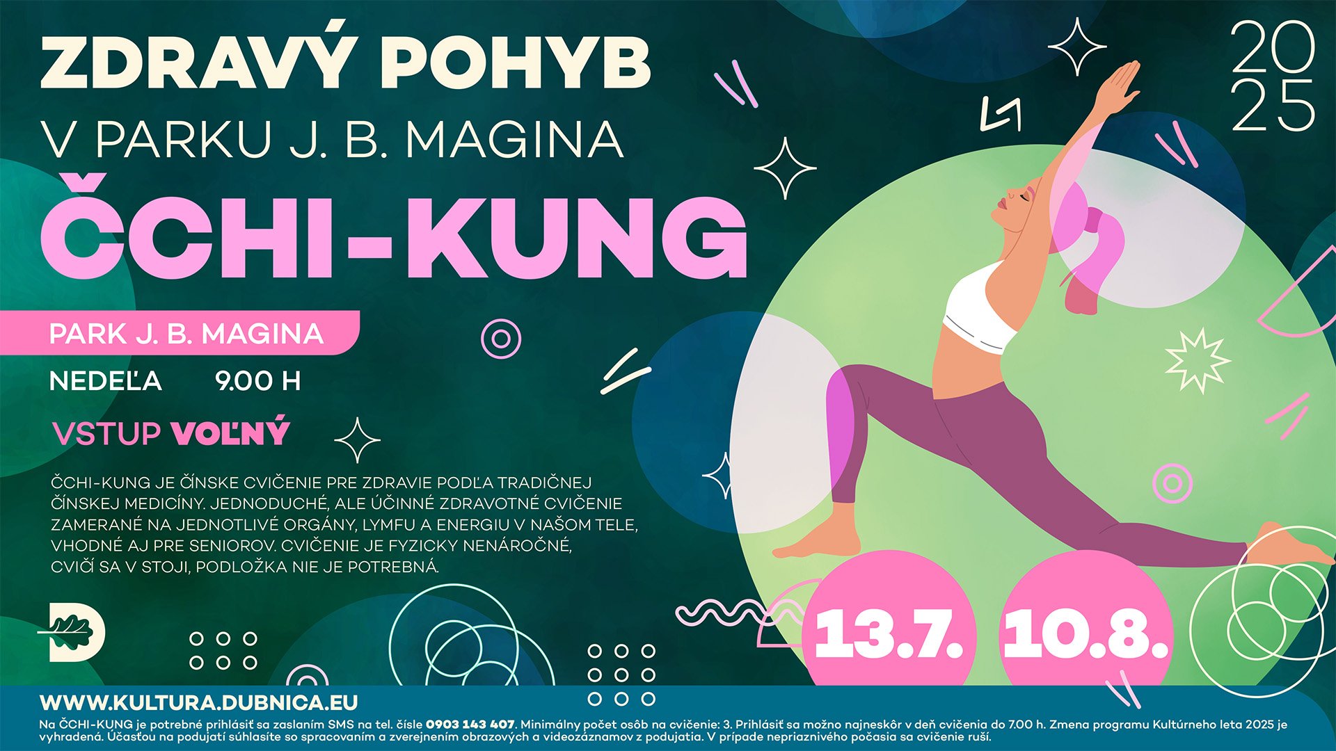 Zdravý pohyb v parku ČCHI-KUNG