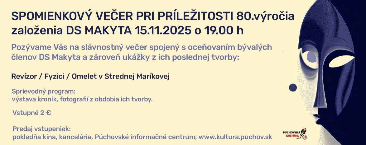 VÝBER – TO NAJLEPŠIE... DS MAKYTA (NOC DIVADIEL)