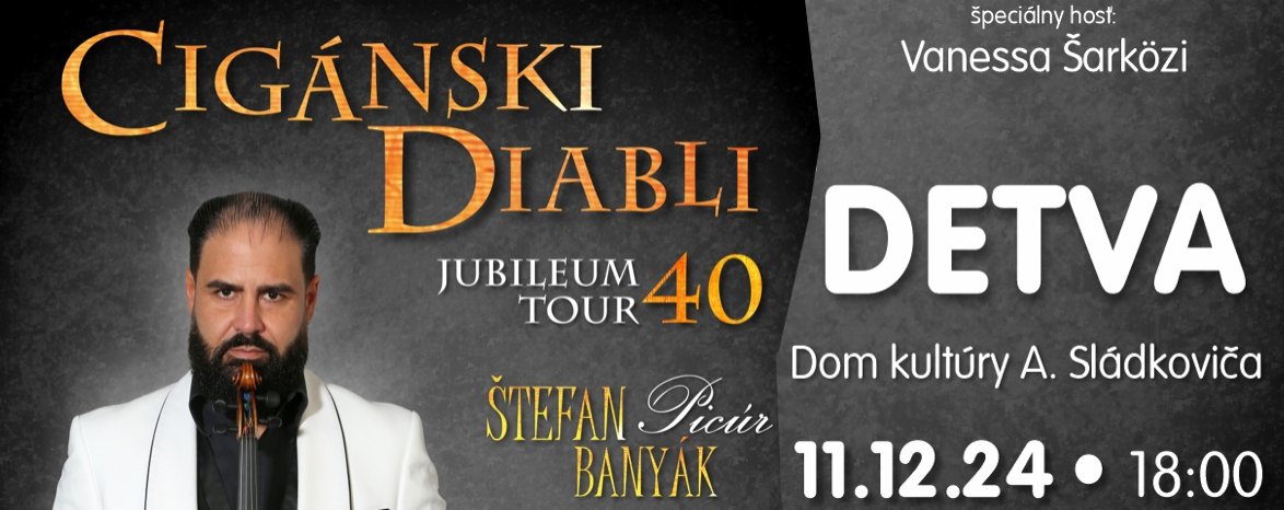 CIGÁNSKI DIABLI - Jubileum tour 40