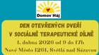 Den otevřených dveří Sociálně Terapeutická Dílna