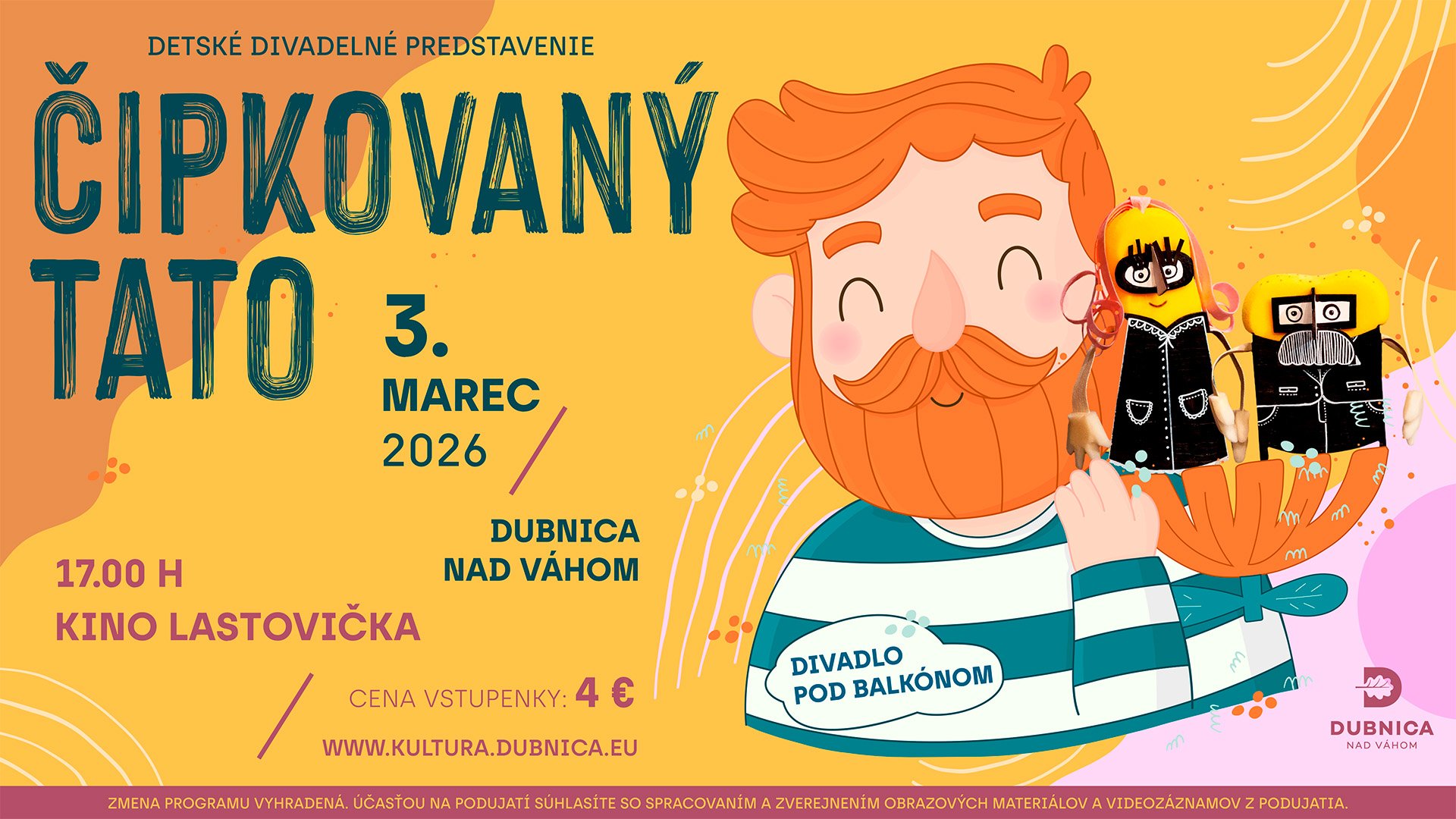 Detské divadelné predstavenie: Čipkovaný tato 