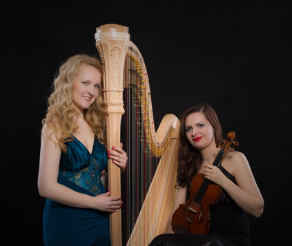 Filharmoniště: Duo Beautiful Strings (harfa a housle) 