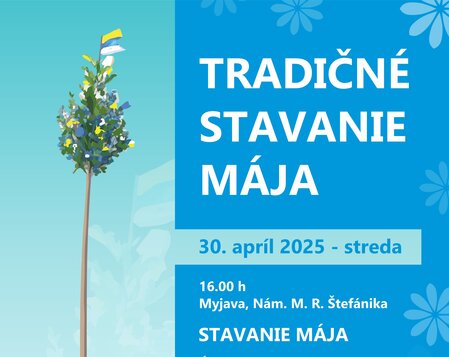 Tradičné stavanie mája 2025