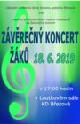 Závěrečný koncert žáků ZUŠ Březová 2019