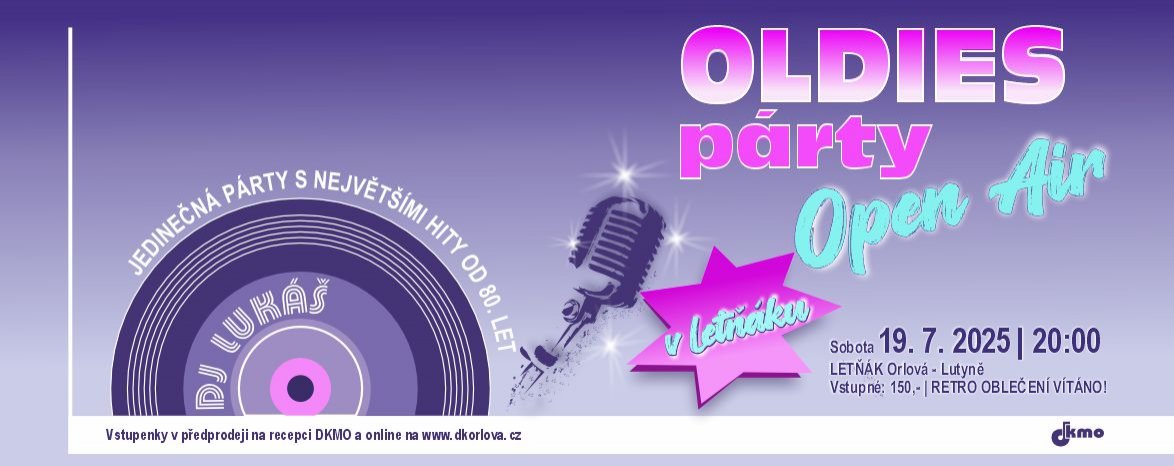 OLDIES PÁRTY | OPEN AIR