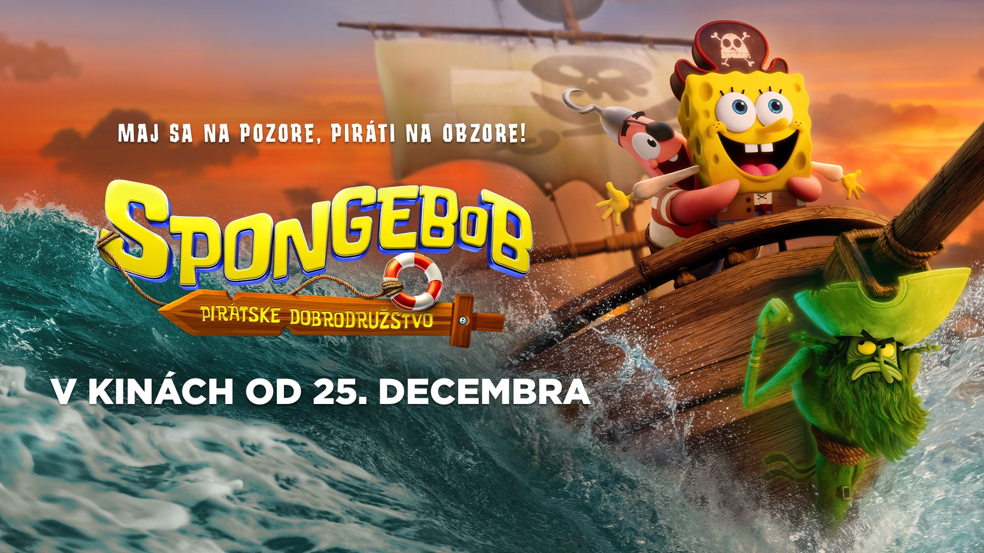 SPONGEBOB: PIRÁTSKE DOBRODRUŽSTVO