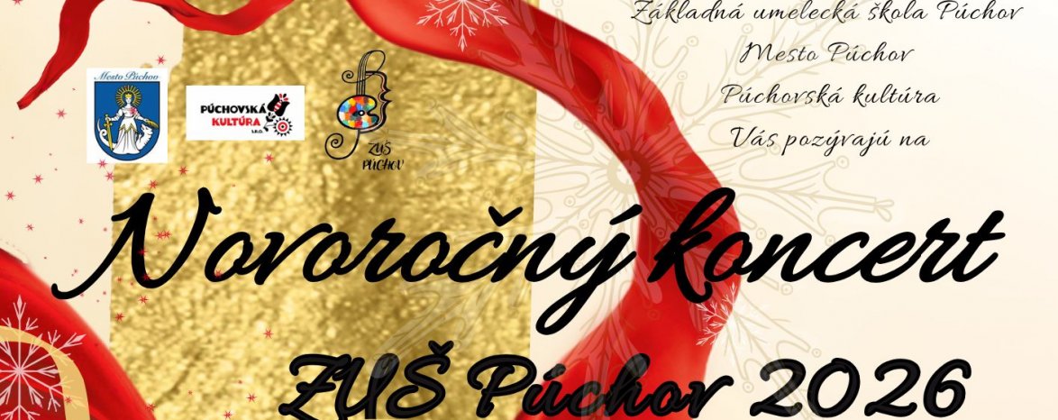 NOVOROČNÝ KONCERT ZUŠ PÚCHOV 2026