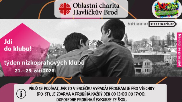 Týden nízkoprahových klubů v eNCéčku
