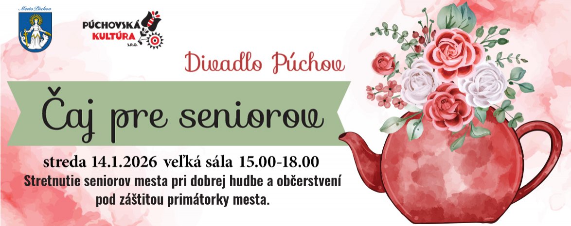 ČAJ PRE SENIOROV  január 2026