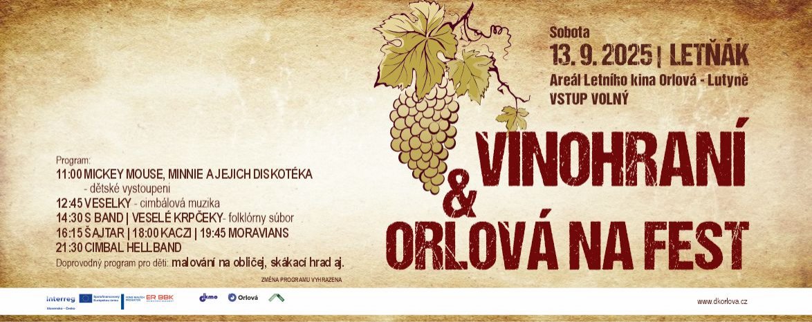 Vinohraní & Orlová na fest