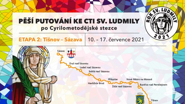 Pěší putování na Vysočině ke cti Sv. Ludmily