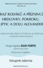 Sraz rodáků a příznivců Hrdlováky, Pokroku, Liptic a Dolu Alexander