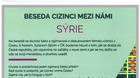 BESEDA - CIZINCI MEZI NÁMI