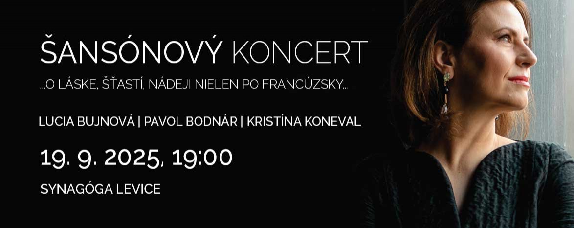 Šansónový koncert - Lucia Bujnová