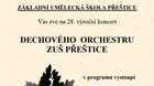 28. výroční koncert Dechového orchestru ZUŠ Přeštice