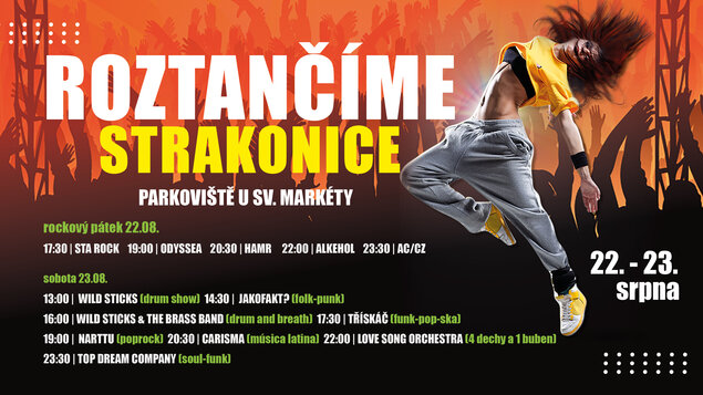 ROZTANČÍME STRAKONICE / hudební festival 