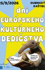 Dni Európskeho kultúrneho dedičstva - vzdelávací program pre 6. ročník ZŠ 25.9.2026