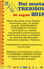 Dni mesta Trebišov 2018- Trebišovský folklórny festival 2018