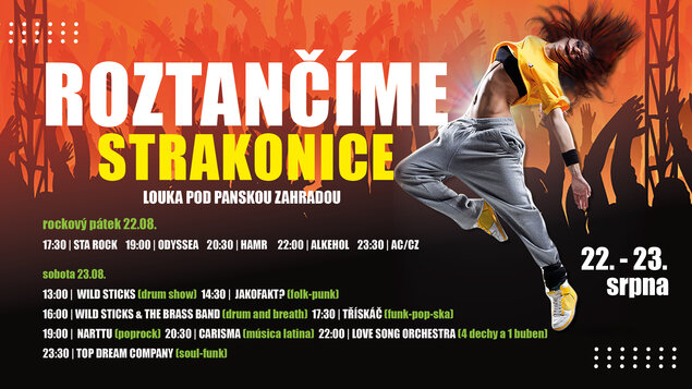 ROZTANČÍME STRAKONICE / hudební festival 