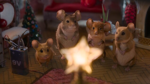 Myši v akci: Vánoční past