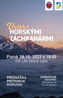 Večer s HORSKÝMI ZÁCHRANÁRMI