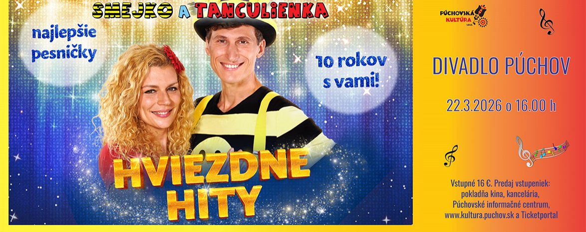 SMEJKO A TANCULIENKA Hviezdne hity