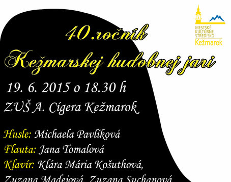 40. ročník Kežmarskej hudobnej jari