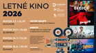 LETNÉ KINO 2026 na nádvorí Dubnického kaštieľa